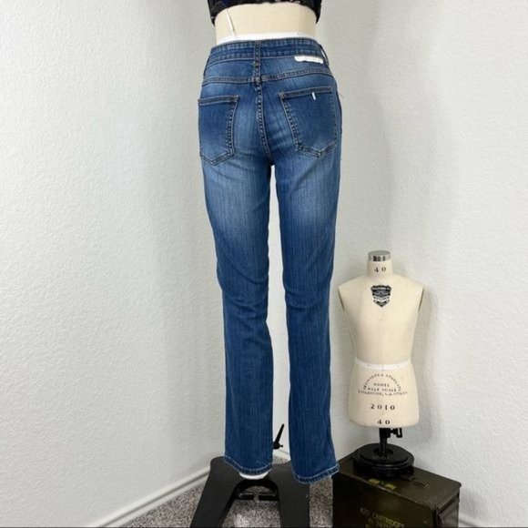 stella mccartney Swallow Embroidered Skinny Jeans Blue - Picture 7 of 15